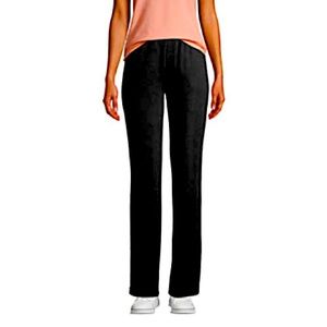 Land’s End Womens Sport Knit High Rise Elastic Waist Pull On Pants